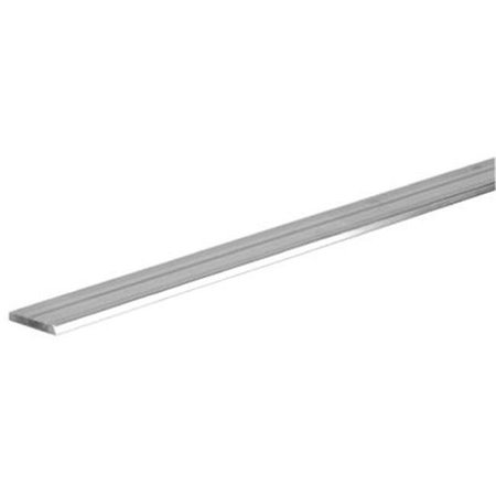 STEELWORKS Boltmaster 11289 0.13 x 0.75 x 48 in. Flat Aluminum Bar 134524